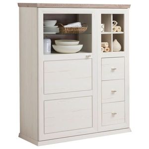 Hom`in VITRÍNA, šedá, bílá, 110/134, 2/42, 5 cm obraz