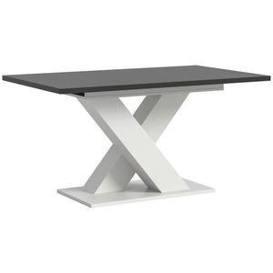 MID.YOU VÝSUVNÝ STŮL, šedá, bílá, tmavě šedá, 150-190/90/76 cm obraz