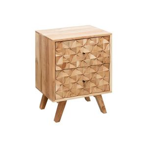 MID.YOU NOČNÍ STOLEK, akácie, barvy akácie, 44/61/35 cm obraz