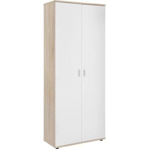 Xora BOTNÍK, bílá, barvy dubu, 69/176/35 cm obraz