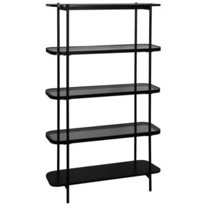 Xora REGÁL, šedá, černá, železo, 90/155/34 cm obraz