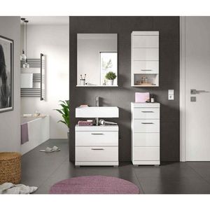 MID.YOU KOUPELNA vysoce lesklá bílá obraz