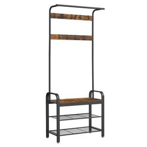 Boxxx ŠATNA, hnědá, černá, 72/183/33, 7 cm obraz