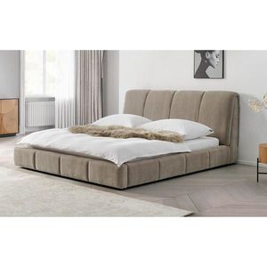 Livetastic ČALOUNĚNÁ POSTEL, 180/200 cm, béžová obraz