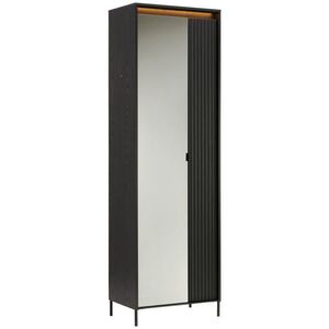 Hom`in SKŘÍŇ NA ODĚV, černá, 62/200/40 cm obraz