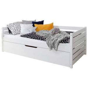 MID.YOU POSTEL S ÚLOŽNÝM PROSTOREM, 90/200 cm, bílá obraz