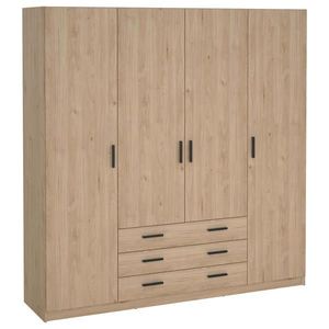 MID.YOU ŠATNÍ SKŘÍŇ, barvy dubu, 195, 5/200, 4/49, 6 cm obraz