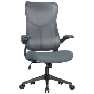 MID.YOU OTOČNÁ ŽIDLE, síťovina, šedá obraz