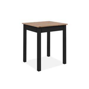 MID.YOU JÍDELNÍ STŮL, černá, dub artisan, 60/67/76 cm obraz