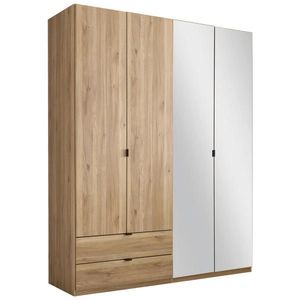 Xora ŠATNÍ SKŘÍŇ S OTOČNÝMI DVEŘMI, barvy dubu, 180/225, 5/57 cm obraz