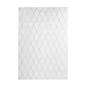 KOBEREC, 80/150 cm, šedá, bílá obraz