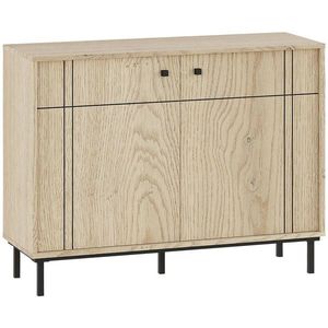 Carryhome KOMODA, barvy dubu, 108/81, 8/37 cm obraz