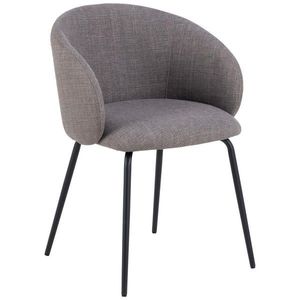 MID.YOU ŽIDLE S PODRUČKAMI, ocel, struktura, světle šedá obraz