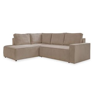 MID.YOU ROHOVÁ SEDAČKA, textil, šedohnědá obraz