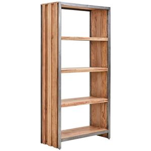 MID.YOU REGÁL, barvy sheesham, sheesham, 90/180/38 cm obraz