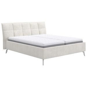 Welnova ČALOUNĚNÁ POSTEL, 180/200 cm, krémová obraz