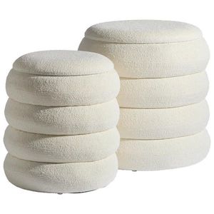 MID.YOU SADA TABURETŮ 2 ks, 35x38/38x44 cm obraz