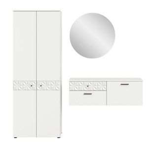 MID.YOU ŠATNA, 195/192/34 cm obraz