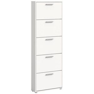 Carryhome VYKLÁPĚCÍ BOTNÍK, bílá, 59/169/17 cm obraz