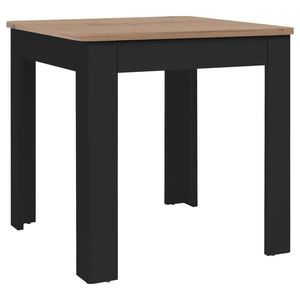 MID.YOU JÍDELNÍ STŮL, černá, dub artisan, 80/80/77 cm obraz