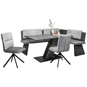 Cantus JÍDELNÍ ROHOVÁ SESTAVA, šedá, černá, světle šedá obraz