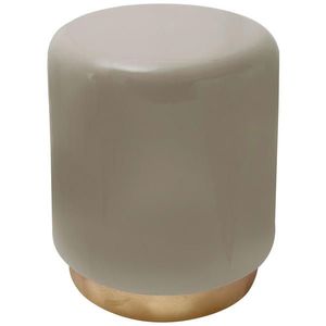 MID.YOU ODKLÁDACÍ STOLEK, šedohnědá, barvy zlata obraz