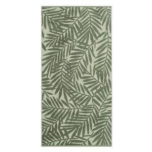 Cawoe RUČNÍK, 50/100 cm, přírodní barvy, barvy zlata, lesní zelená obraz