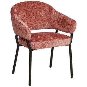 MID.YOU ŽIDLE S PODRUČKAMI, železo, mikrovlákno, pink obraz