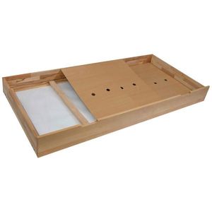 Linea Natura ÚLOŽNÝ PROSTOR POD POSTEL, 90/17, 5/195 cm, buk obraz