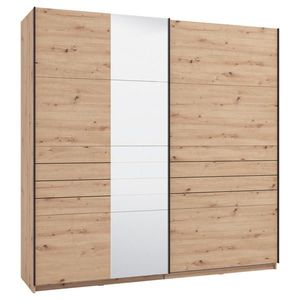 Xora SKŘÍŇ S POSOUVACÍMI DVEŘMI, dub artisan, 220/217, 5/61 cm obraz