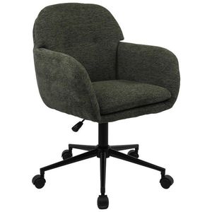 MID.YOU OTOČNÁ ŽIDLE, tkaná látka, zelená obraz