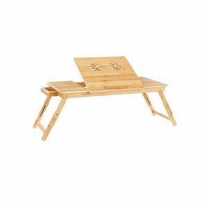 Boxxx STŮL NA NOTEBOOK, přírodní barvy, světle hnědá, 80-89/35/21-29 cm obraz