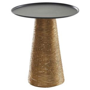 MID.YOU ODKLÁDACÍ STOLEK, barvy zlata obraz