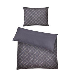 Joop! OBOUSTRANNÉ POVLEČENÍ, makosatén, tmavě šedá, 140/200 cm obraz