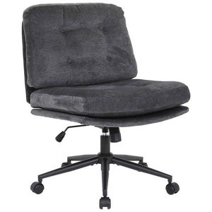 MID.YOU OTOČNÁ ŽIDLE, mikrovlákno, šedá obraz