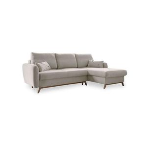 MID.YOU ROHOVÁ SEDAČKA, textil, béžová obraz