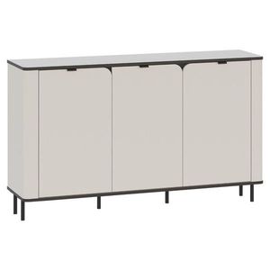 Carryhome ŠIROKÁ KOMODA, kašmírová, 136, 8/82/35, 2 cm obraz