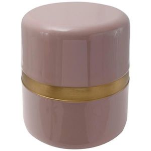 MID.YOU ODKLÁDACÍ STOLEK, barvy zlata, starorůžová obraz