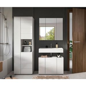 MID.YOU KOUPELNA vysoce lesklá bílá obraz