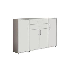 MID.YOU SKŘÍŇ NA ŠANONY, šedá, bílá, 172, 6/113, 6/33 cm obraz