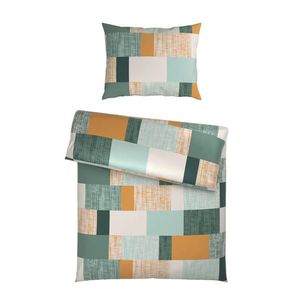 Esposa POVLEČENÍ, satén, zelená, 140/200 cm obraz