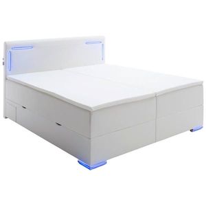 Xora POSTEL BOXSPRING, 160/200 cm, bílá obraz
