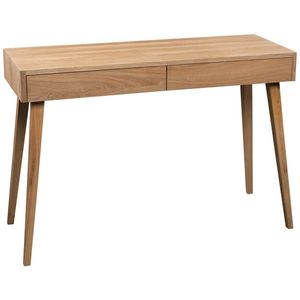 Linea Natura KONZOLOVÝ STOLEK, divoký dub, dřevo, 110/40/75 cm obraz