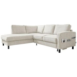 ROHOVÁ SEDAČKA, textil, béžová obraz