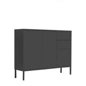 MID.YOU KOMODA, antracitová, 105, 5/86/33 cm obraz