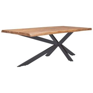 Landscape JÍDELNÍ STŮL, akácie, černá, barvy akácie, 200/100/76 cm obraz