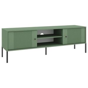 Xora NÍZKÁ KOMODA, tmavě zelená, 154, 5/50, 5/39 cm obraz