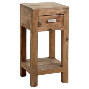 Landscape ODKLÁDACÍ STOLEK, sheesham, přírodní barvy obraz