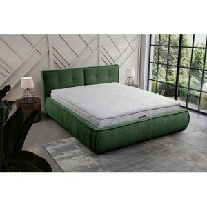 Livetastic ČALOUNĚNÁ POSTEL, 180/200 cm, zelená obraz