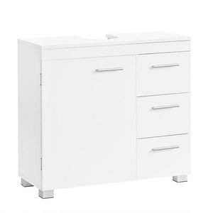 MID.YOU SKŘÍŇKA POD UMYVADLO, bílá, bílá, 70/64/30 cm obraz